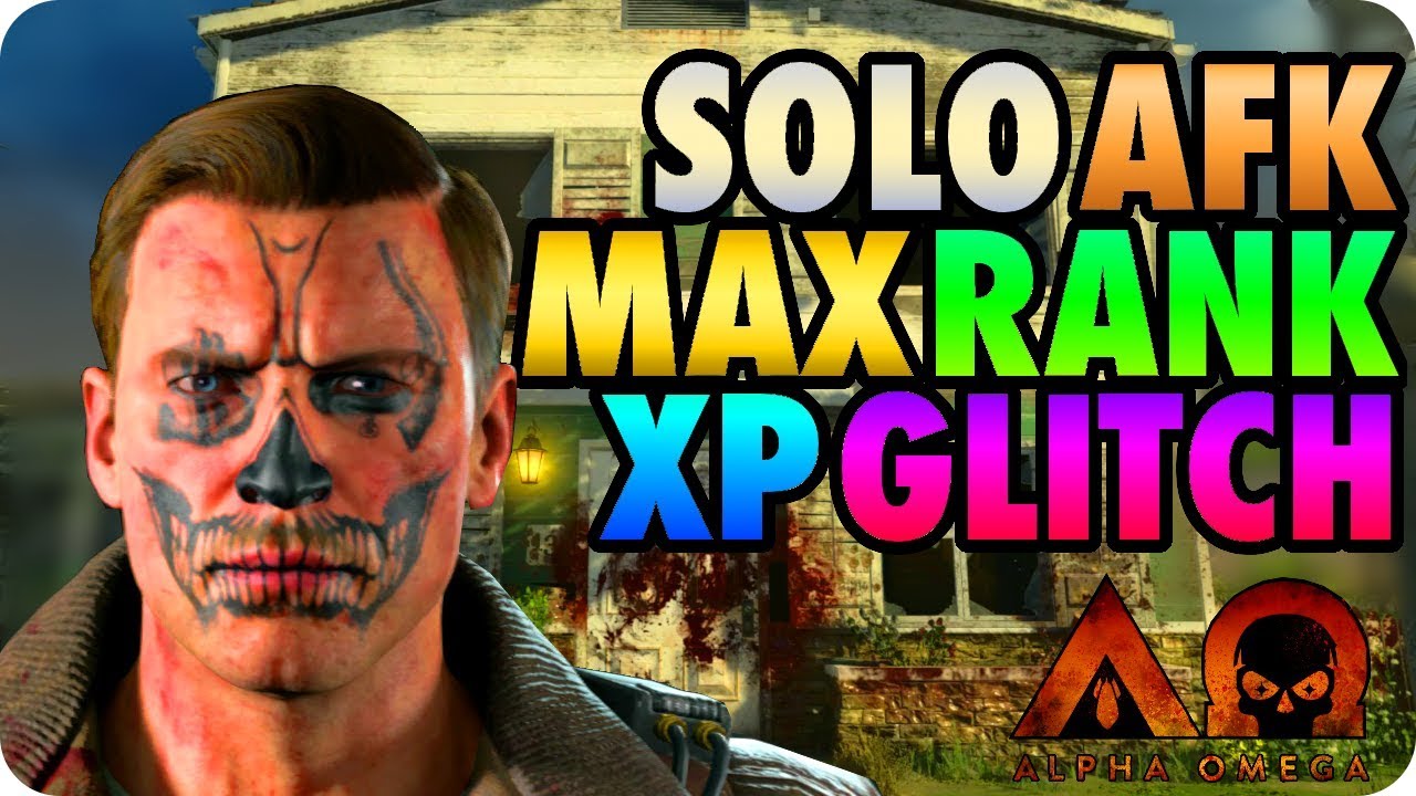 BO4 Zombie Glitches: Solo AFK Max Rank XP Round Skip Glitch - Black Ops 4 Zombie Glitches