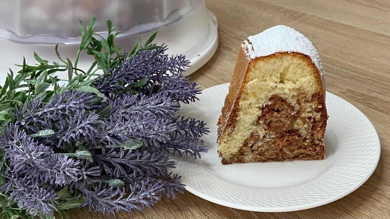 Mramorni Kuglof - mjere na ča&scaron;u | Marble Bundt Cake | Marmorguglhupf - Becherkuchen