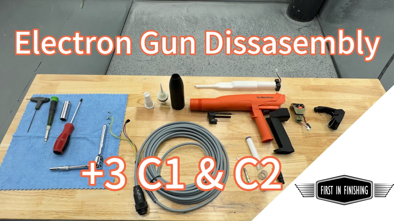 Electron +3 Manual Gun Disassembly and Reassembly￼ (Electron +3 C1 and C2 Guns)