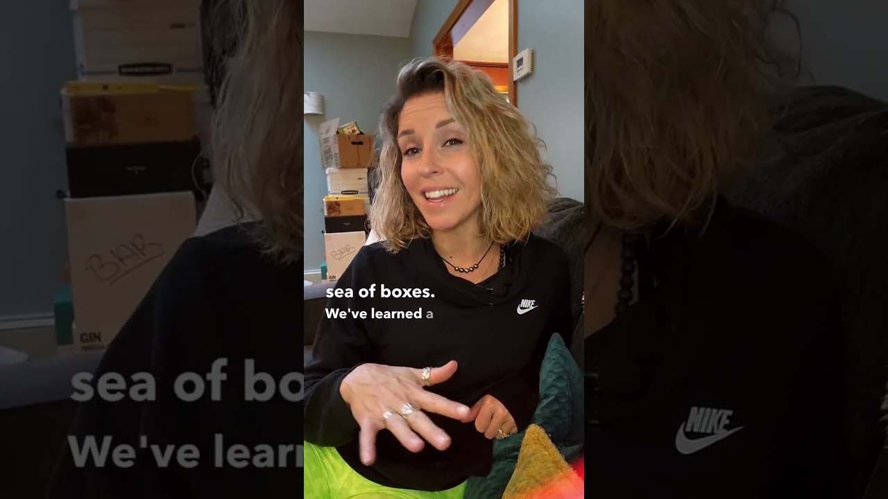 How To Unpack After a Move - The Best Tips And Tricks! #shorts