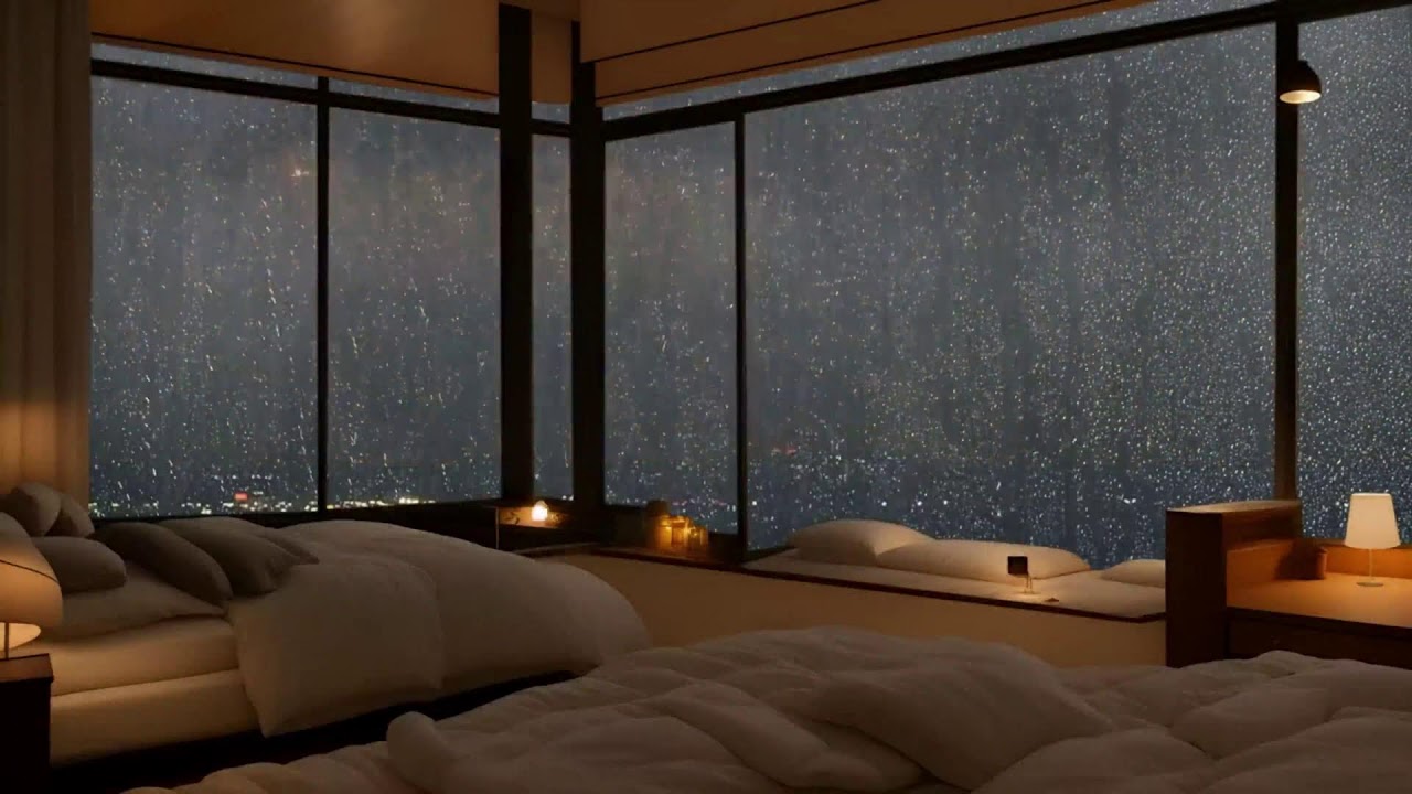 Fall Asleep Fast! Pure Gentle Rain Sounds (No Thunder) for Instant Relaxation & Deep Sleep ASMR.