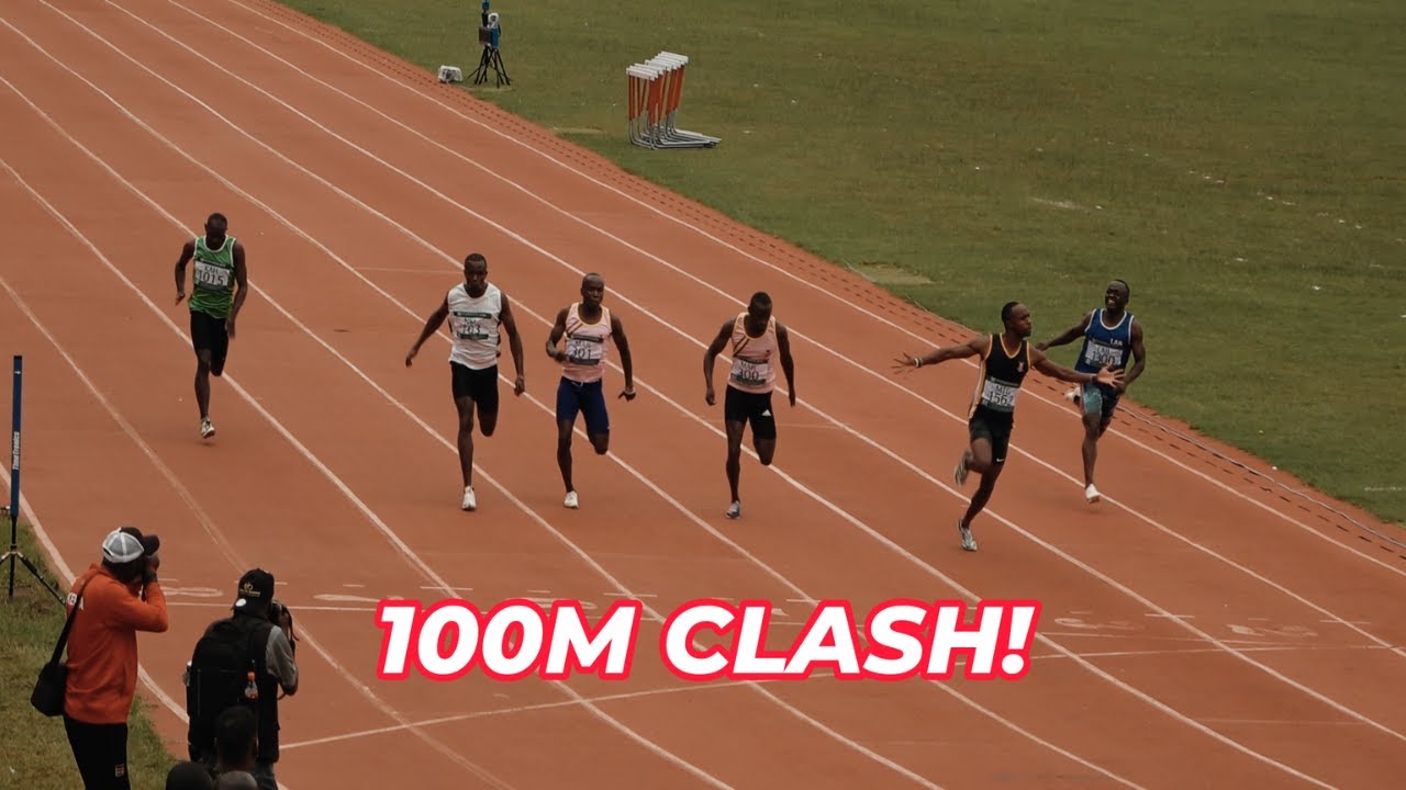 Samuel Chege Wins Men's 100m Final || KDF Athletics Championships 2024