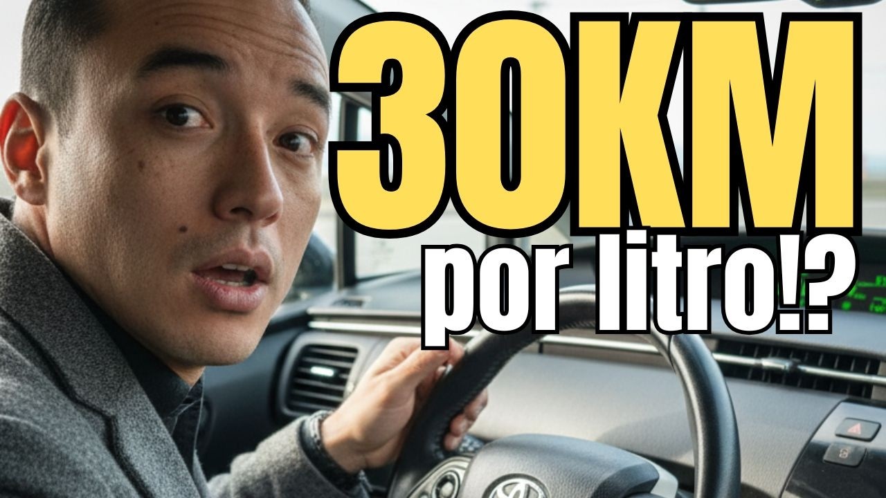 Esse carro faz 30KM/L no Japão… e não é elétrico