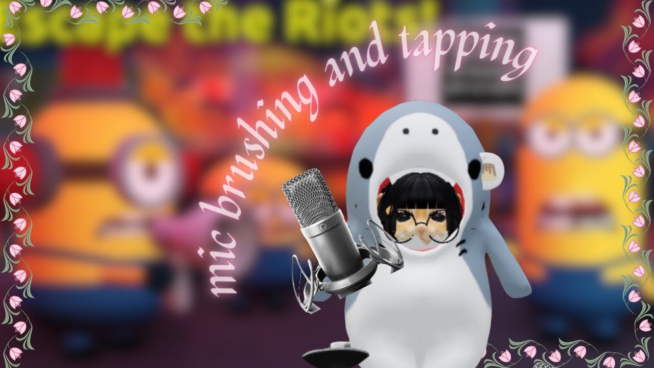 ROBLOX ASMR (MIC BRUSHING & TAPPING FOR YOUR BRAIN MELTING)💞