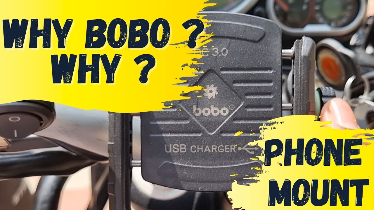Best Mobile Phone Mount for Bike | BOBO Mobile Phone Jaw Grip | Ownership Review
