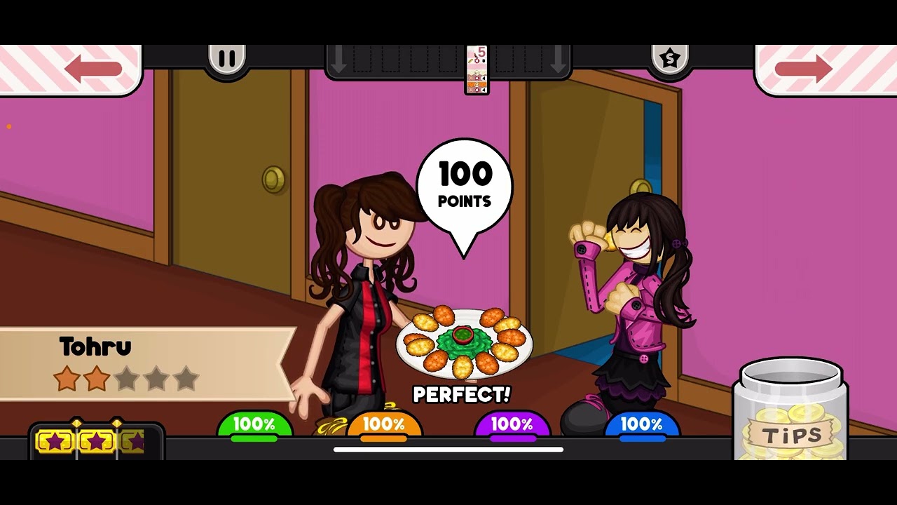 Papa’s Wingeria to Go: Rank 5