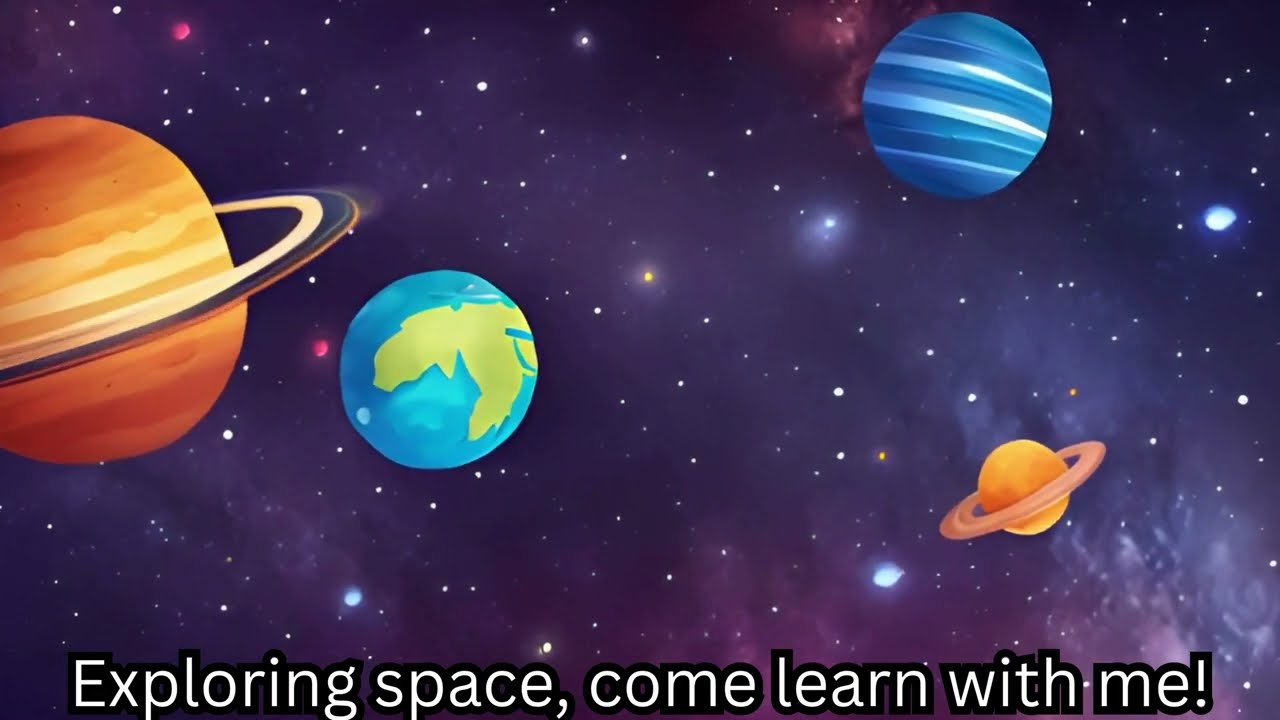 ABC Space Song for Kids Learn the Alphabet with Planets, Stars & Space Words
