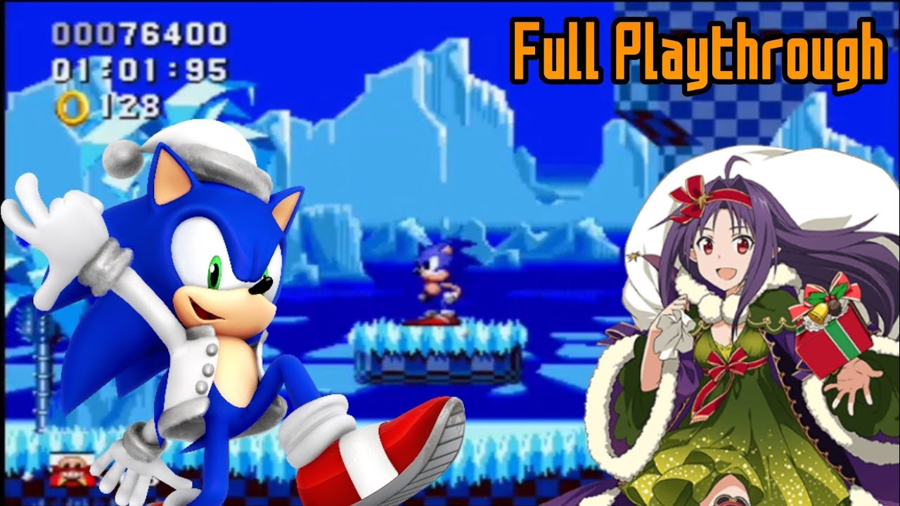 Sonic Winter Adventures - Full Playthrough (100%)