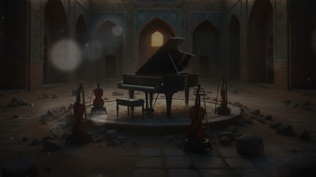 Obsidian Keys: A Melody from the East - Cinematic Piano & Strings | Sad & Ancient