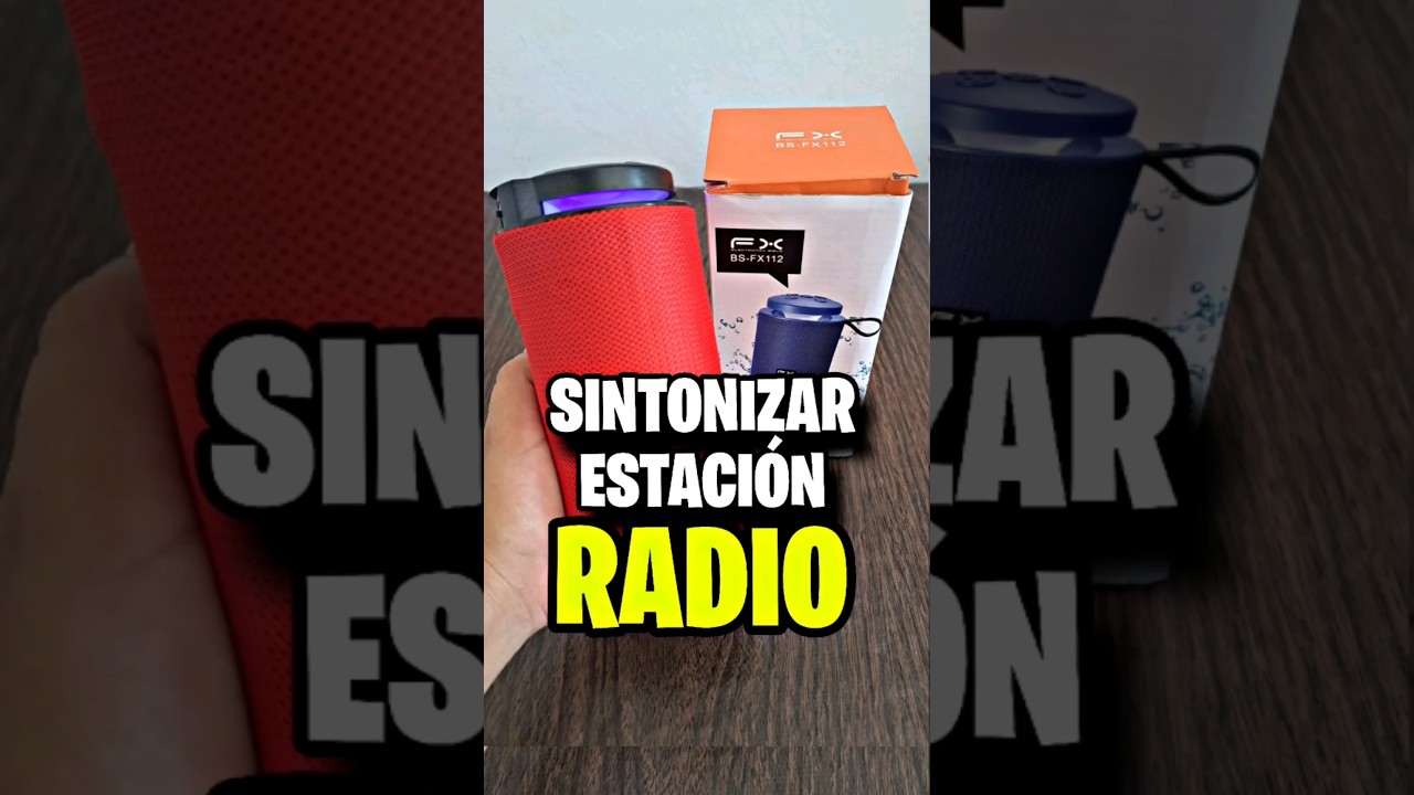 C&oacute;mo sintonizar estaciones de radio en mi bocina