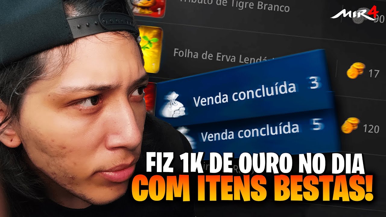 🔥 DEPOIS DESSE V&Iacute;DEO VOC&Ecirc; VAI VIRAR REVENDEDOR DE GOLD 😂 | MIR4 GLOBAL
