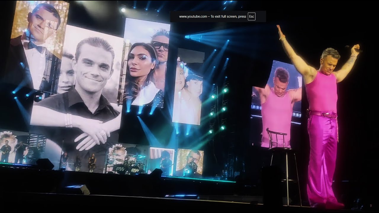 Robbie Williams - My Way, live in Athens 2025