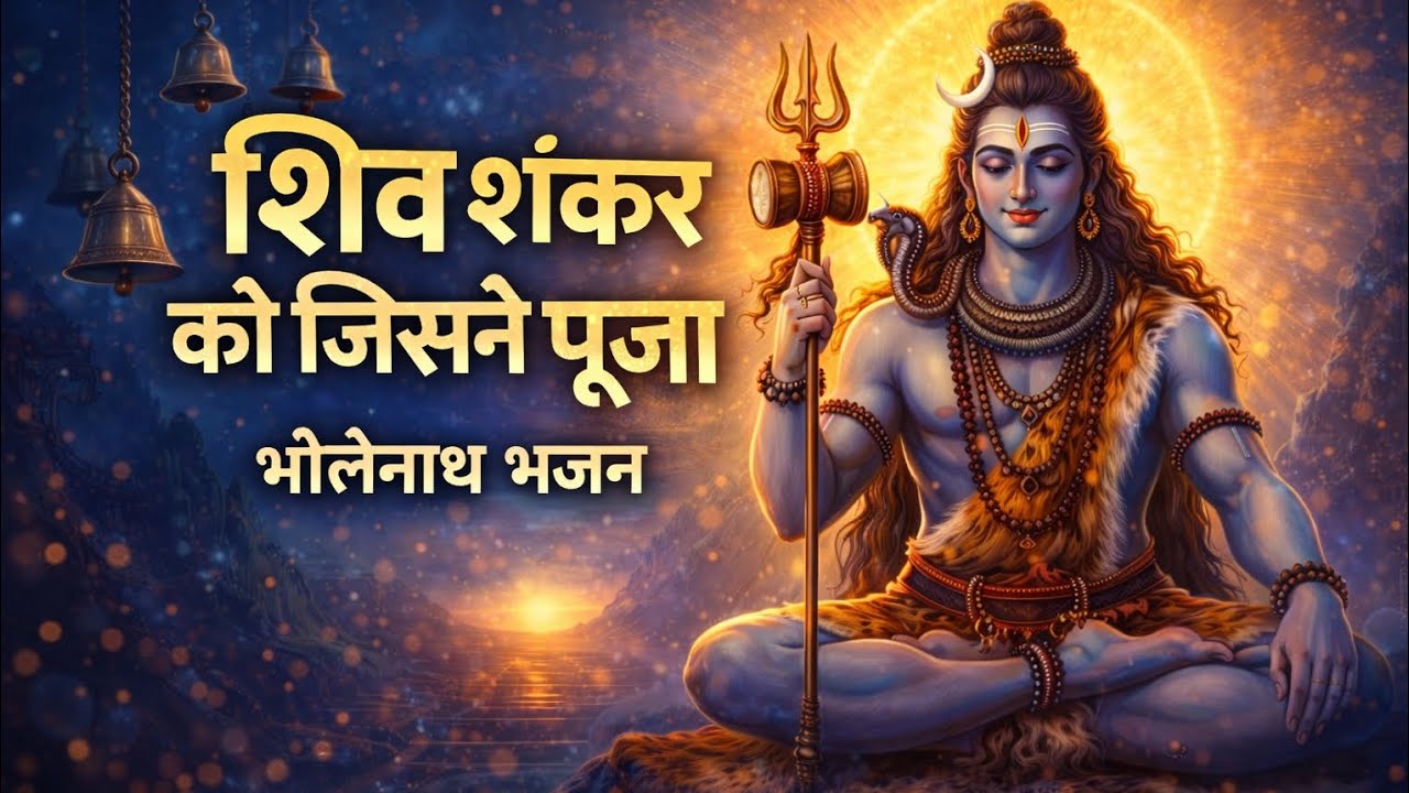 शिव शंकर को जिसने पूजा 🙏 | भोलेनाथ का सुंदर भजन | Shiv Bhajan | Bhole Baba Bhajan 2026