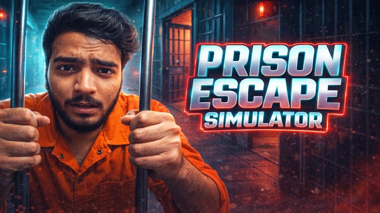 🔴CAN I ESCAPE THIS JAIL ? | PRISON ESCAPE SIMULATOR LIVE