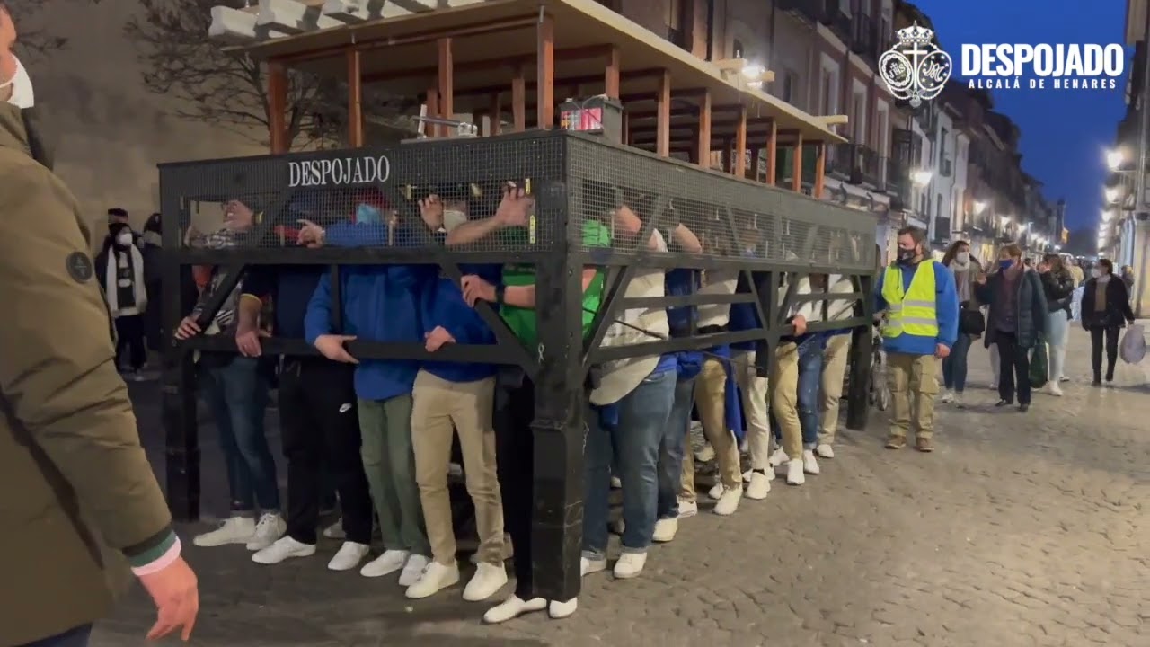 ENSAYO DE COSTALEROS JESÚS DESPOJADO Alcalá de Henares - FEBRERO 2022