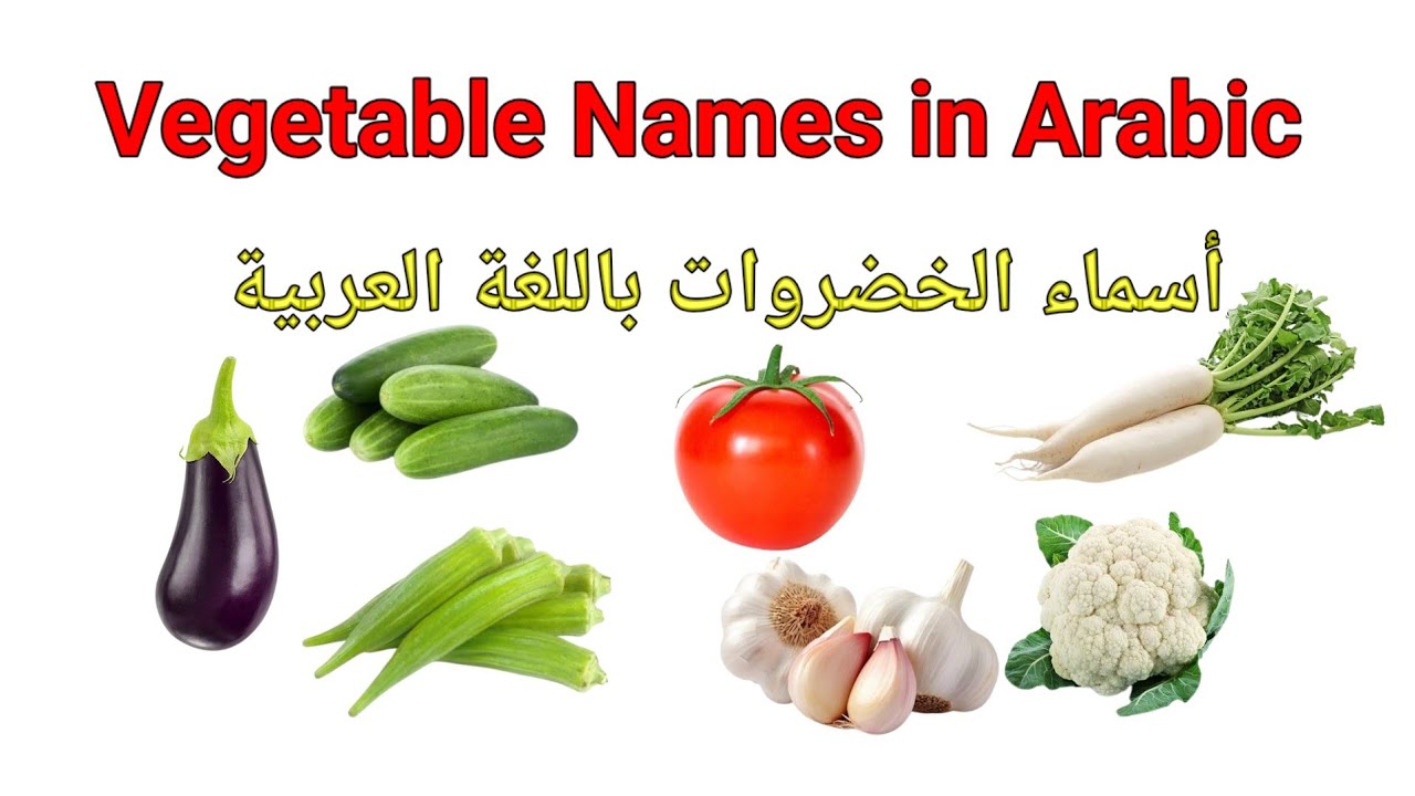 Vegetables Names in Arabic with Vowels | Learn Arabic Vocabulary 🥕🥔🍅#learnarabic #arabiclanguage