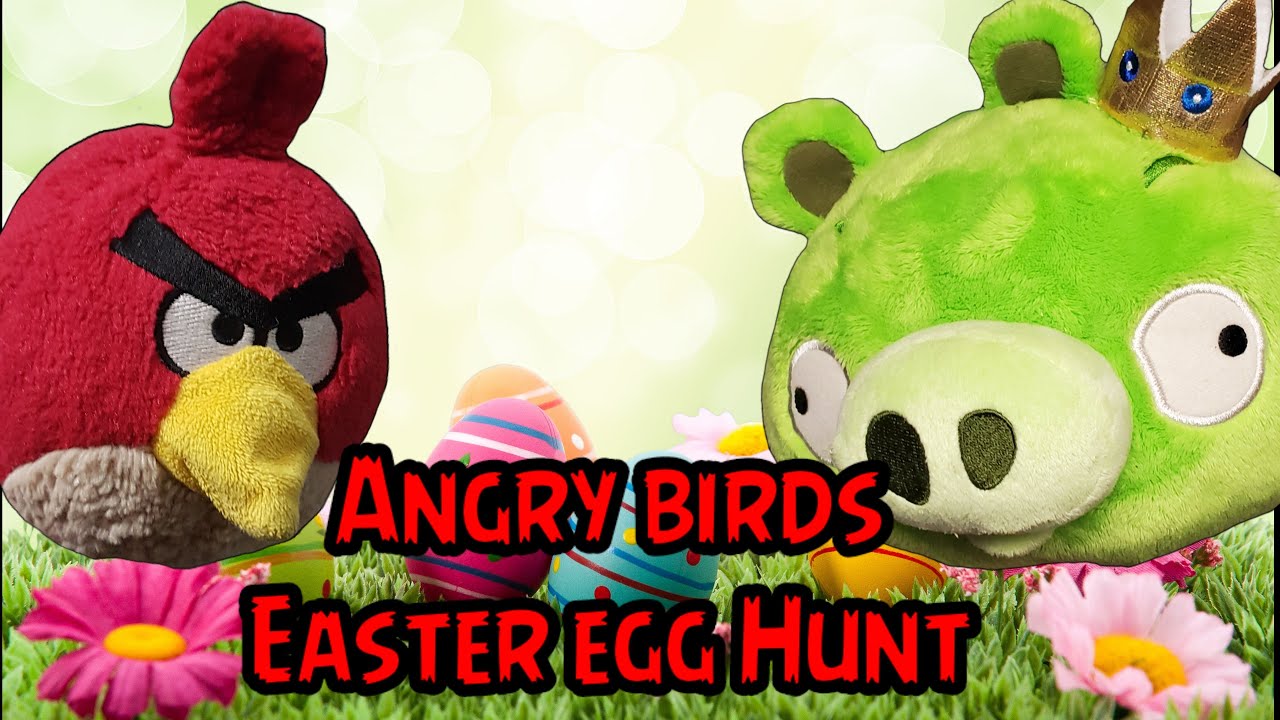 Angry birds Easter Eggs! (Plush Long)