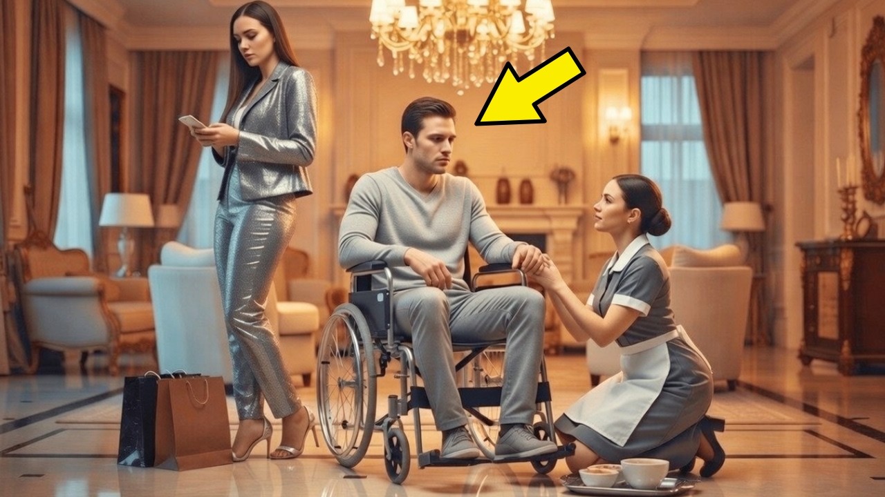 UN MILLIONNAIRE PARALYSÉ EST IGNORÉ PAR SA FIANCÉE — UNE EMPLOYÉE FAIT CE QUE PERSONNE N’ATTENDAIT