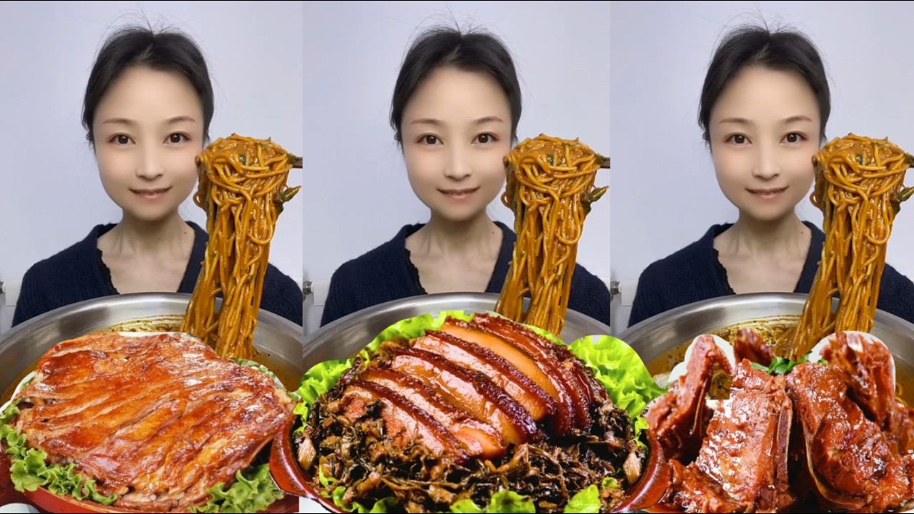 【ASMR】【MUKBANG】DELICIOUS DINING PROGRAM | HOMEMADE CHINESE FOOD|食べる | 吃播 #咀嚼音#mukbang #food #foodie