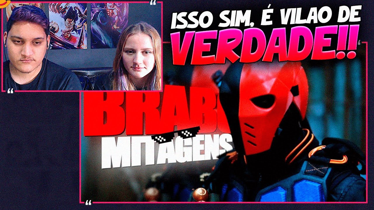 AS INSANAS MITAGENS DOS VILÕES FILMES E SÉRIES - NoirZ - REACT EM CASAL