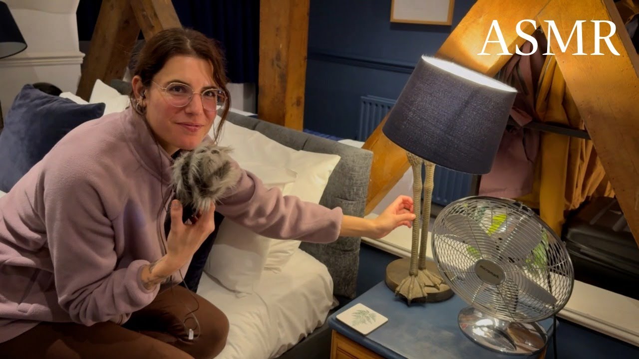 ROOM TOUR en el HOTEL( ASMR )