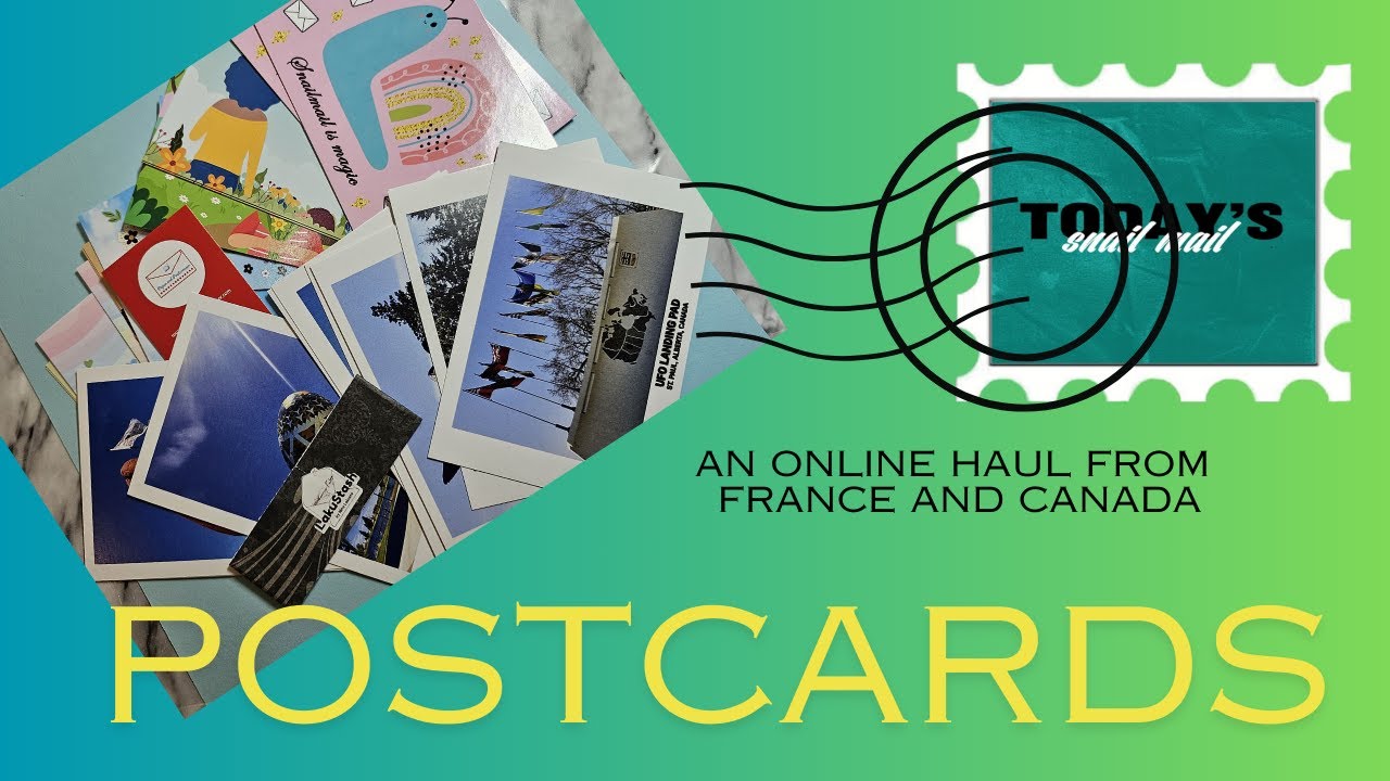 Postcards: A Postcard Haul For Postcrossing & Swaps