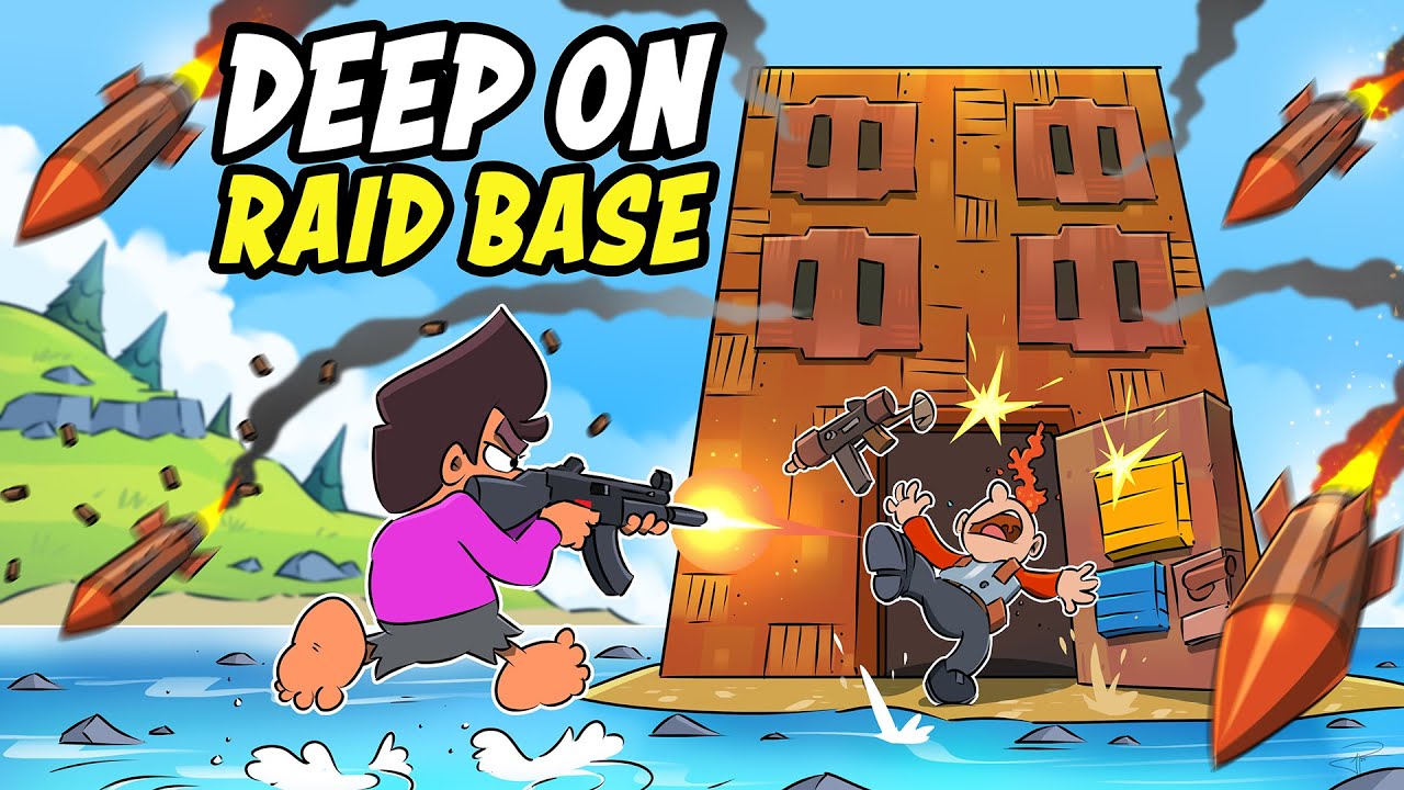 I went FULL DEEP on their RAID BASE and got ALL THEIR ROCKETS in Rust