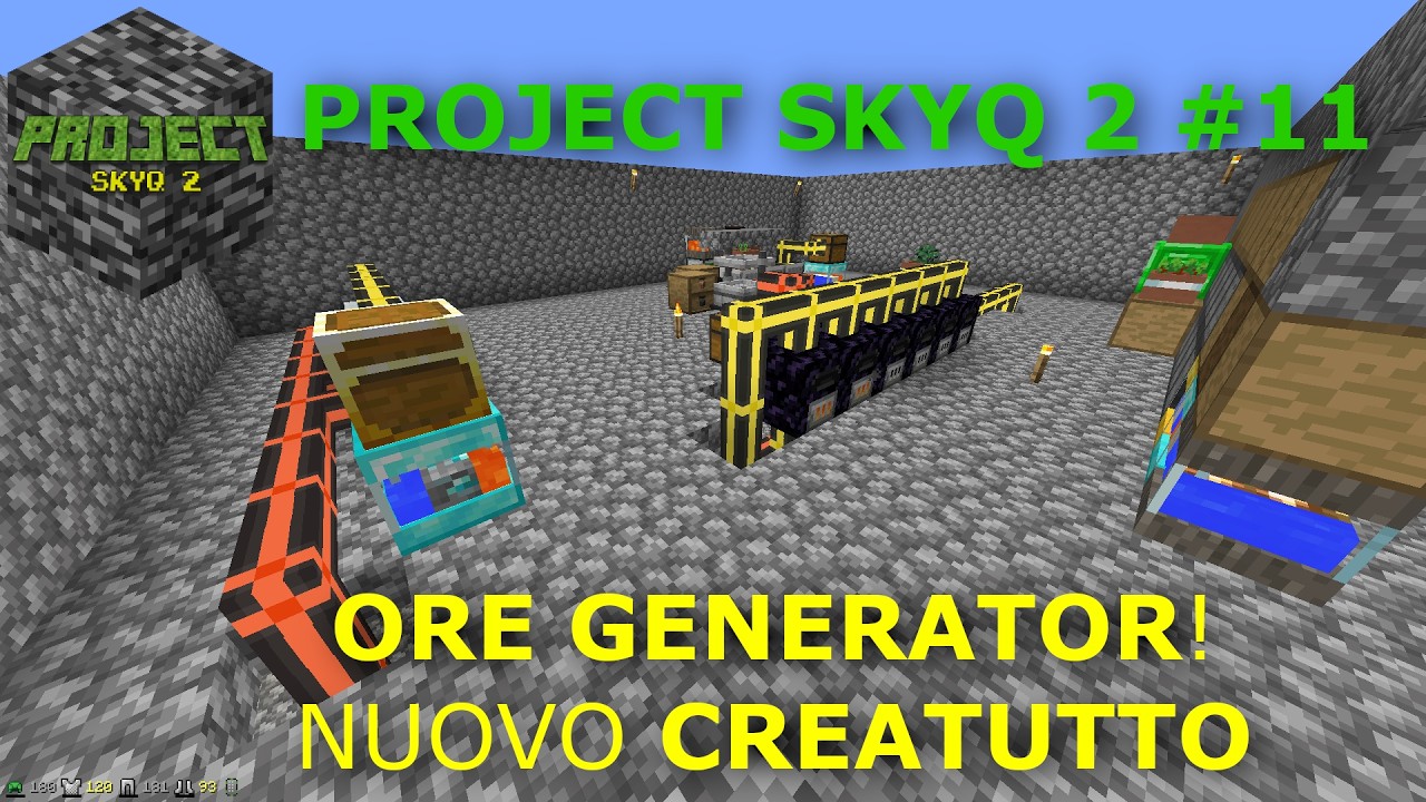 ORE GENEATOR! Nuovo CREA(quasi)TUTTO! - Project SkyQ #11