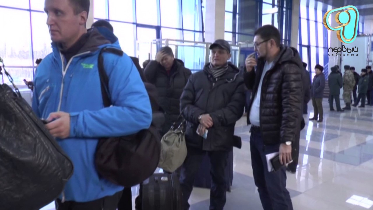 Открытие обновленного международного аэропорта в Петропавловске(М)