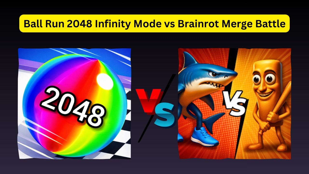 Ball Run 2048 Infinity Mode 🔥 vs Brainrot Merge Battle (New Character)😱 | Ultimate Number Clash!