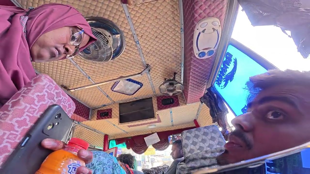 Chaotic Bus Ride You Must See! | Overloaded, Overcrowded Public Bus 