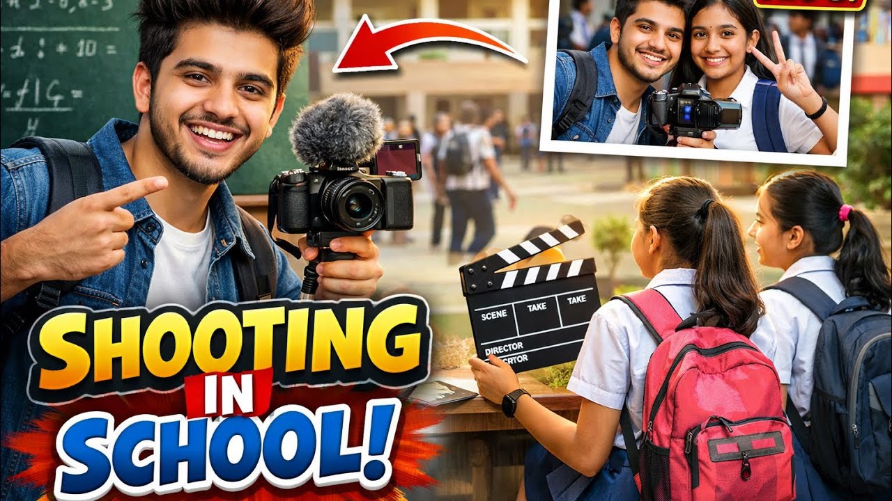 School Mein Shooting?! 🎬 | Back to School Vlog | Kya Hungama Hua?
