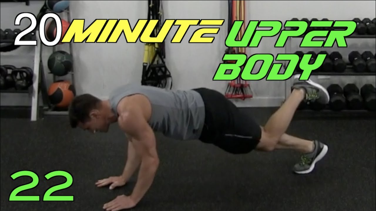 20 Minute-Killer Upper Body Beatdown-Dumbbells and Bodyweight