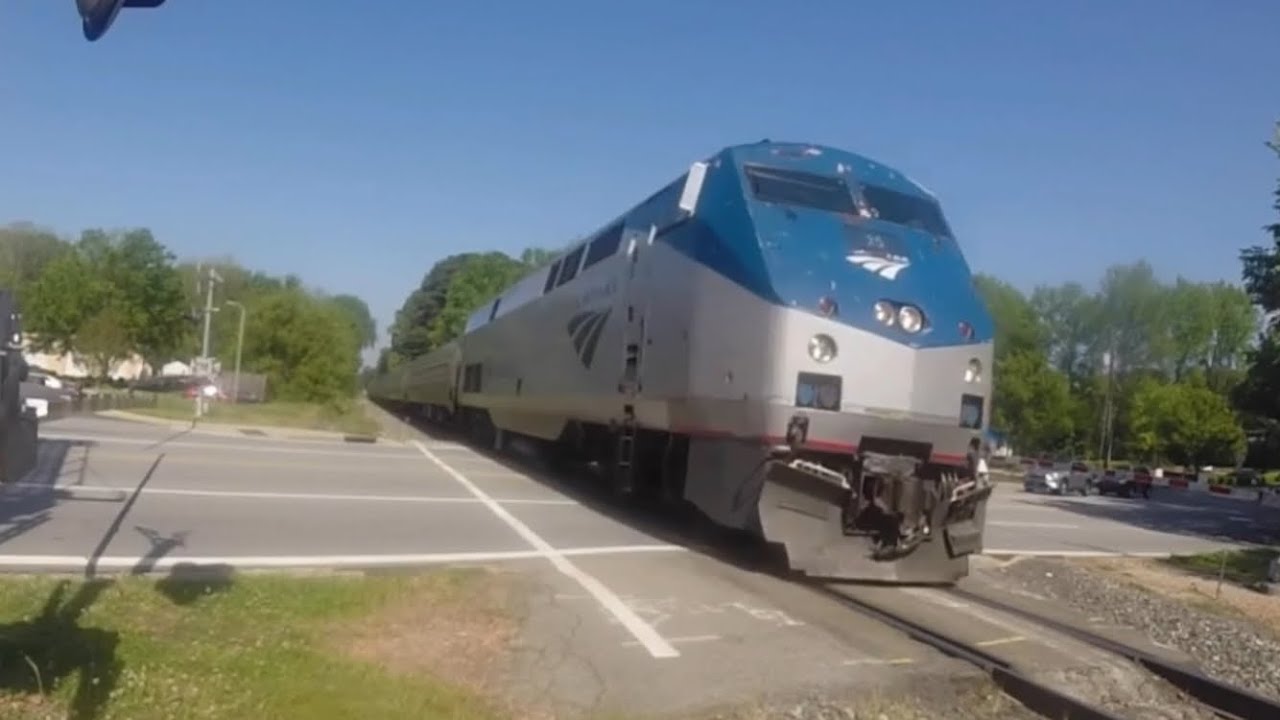 Amtrak Trains in Cary & Durham, North Carolina