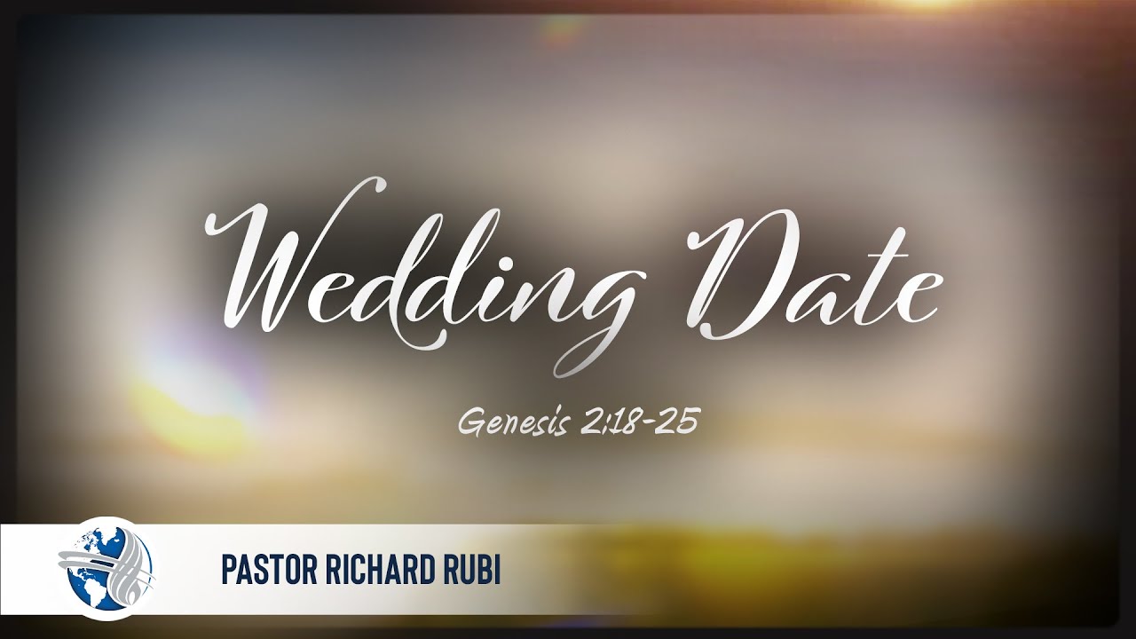 Wednesday | Wedding Date | Pstr Richard Rubi | 12-21-22
