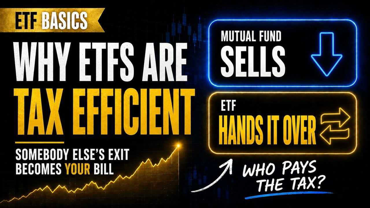 Why Are ETFs Tax Efficient? The Bill Somebody Else Ran Up