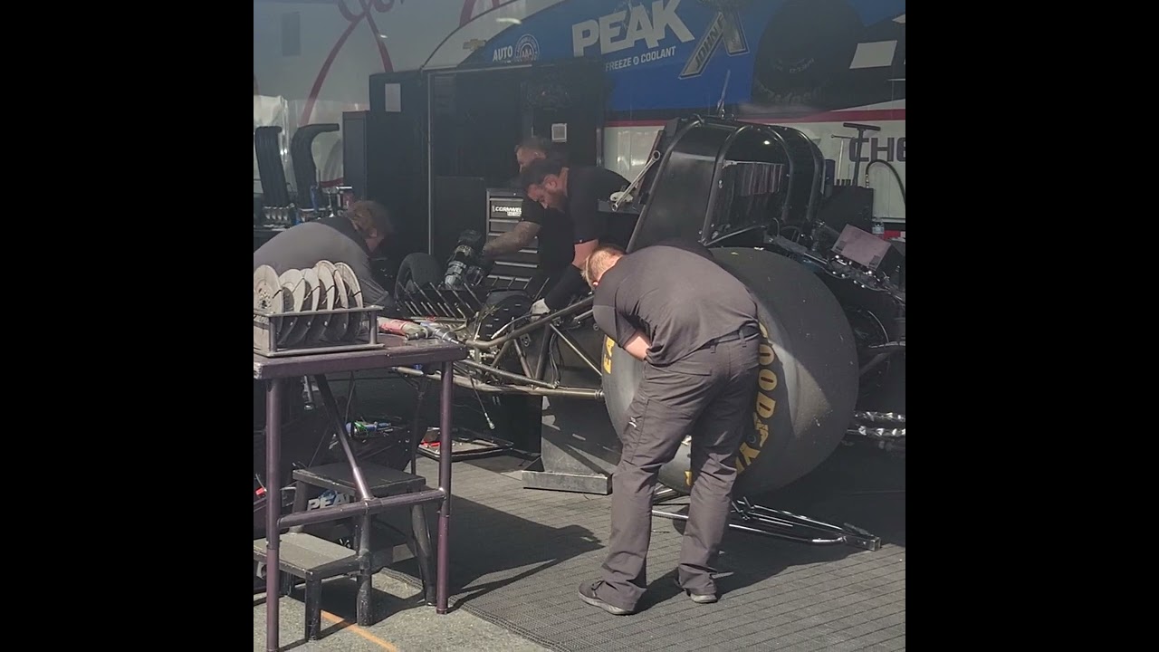 John Force top fuel funny car engine tear down and rebuild