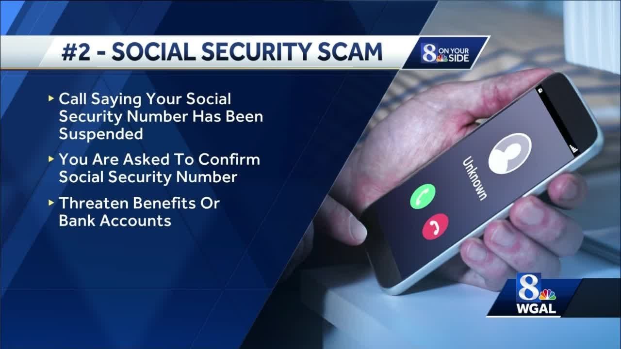 Top scams of 2020 - No. 2, the Social Security scam