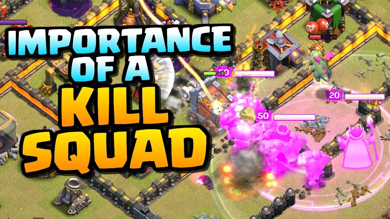 IMPORTANCE of a KILL SQUAD | Wall Wrecker Attack Strategy | Clash of Clans