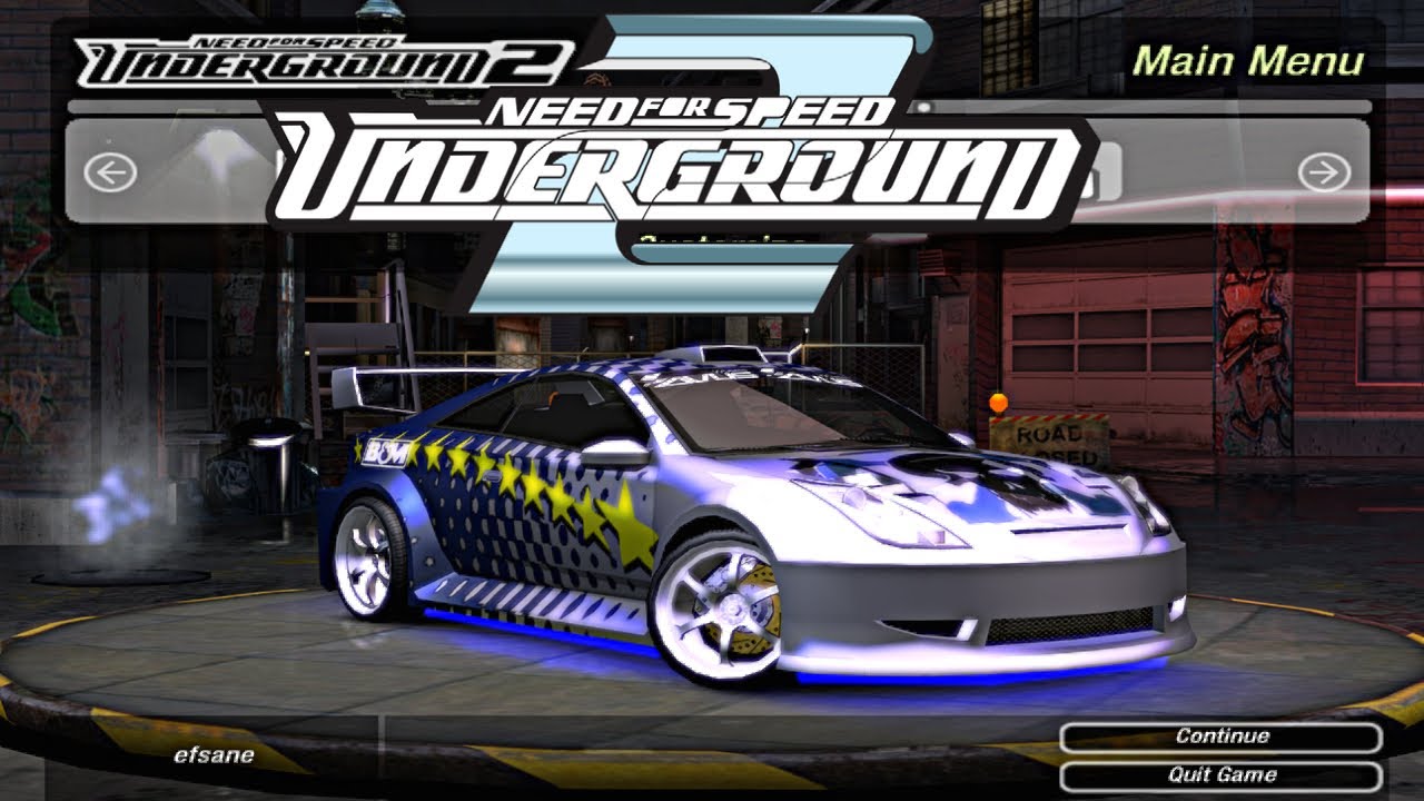 NFS Underground 2 | Toyota Celica Tuning II | NFSU2