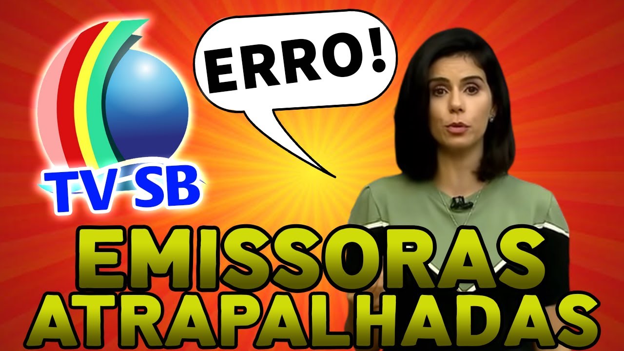 Emissoras ATRAPALHADAS e maluquinhas!