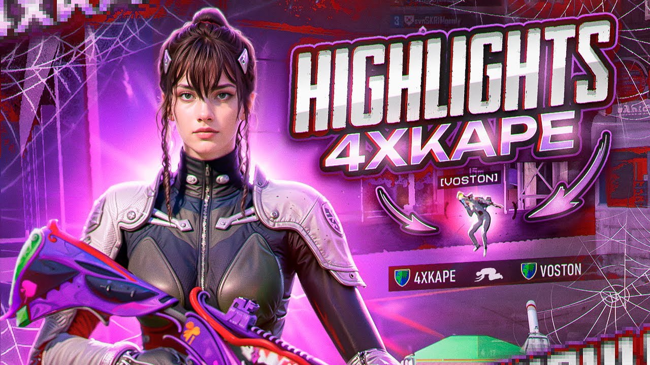 PUBG MOBILE HIGHLIGHT | 4XKAPE