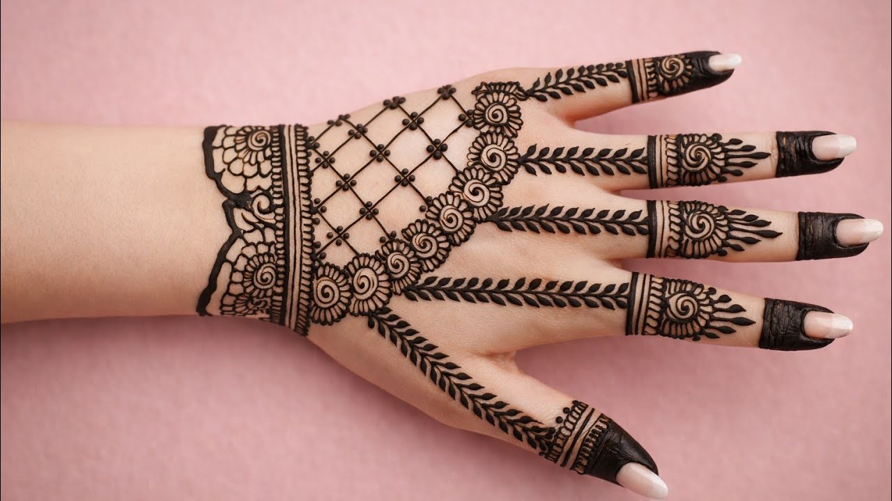 Simple & Elegant Front Hand Mehndi Design | Easy Arabic Henna for Beginners | 2026 Trend