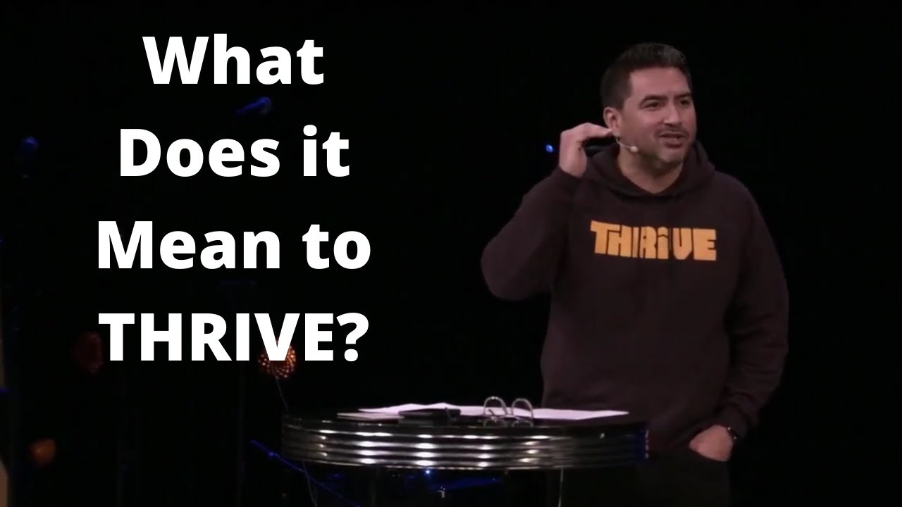 What Does It Mean to Thrive