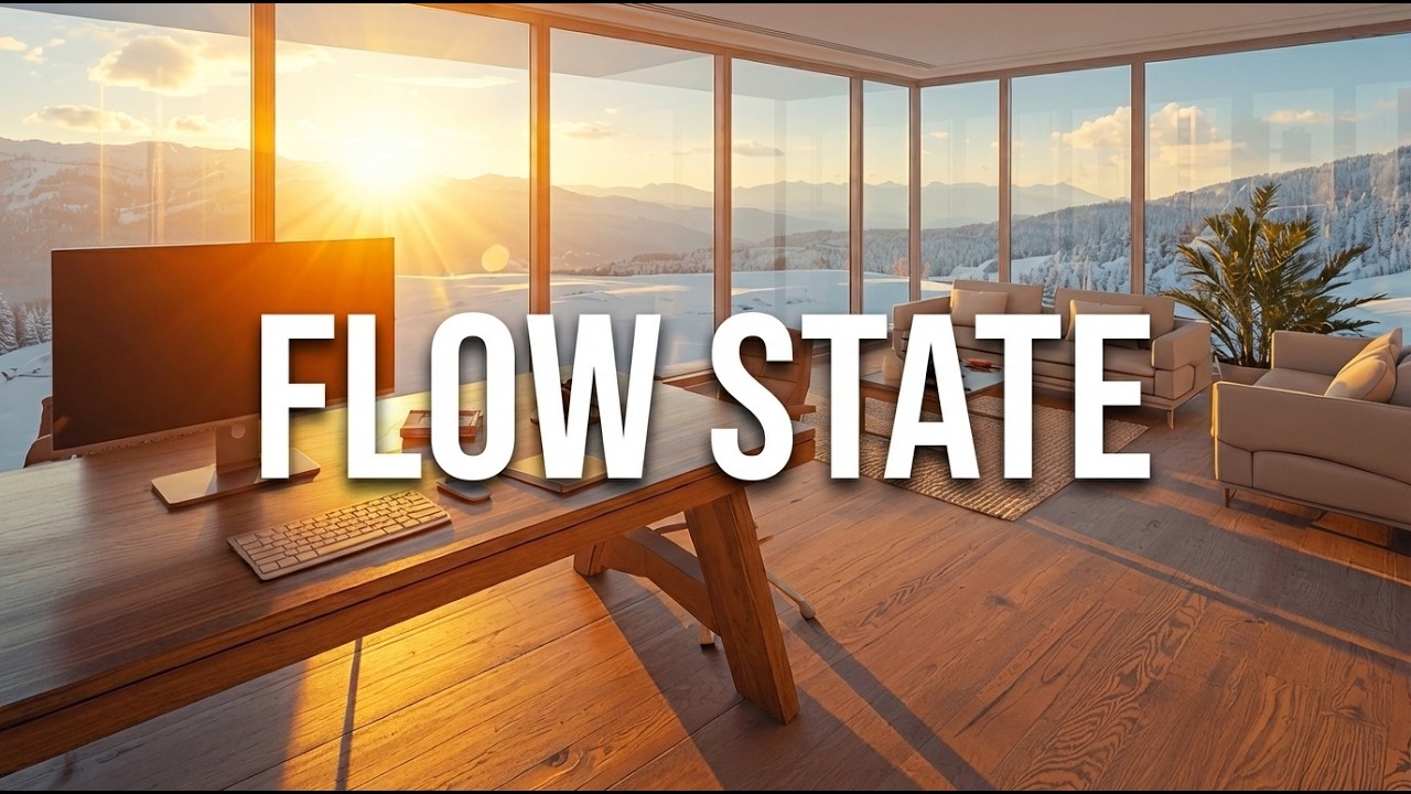 FocusMind – Sunset Flow – Deep Work Focus Music 2 Hours