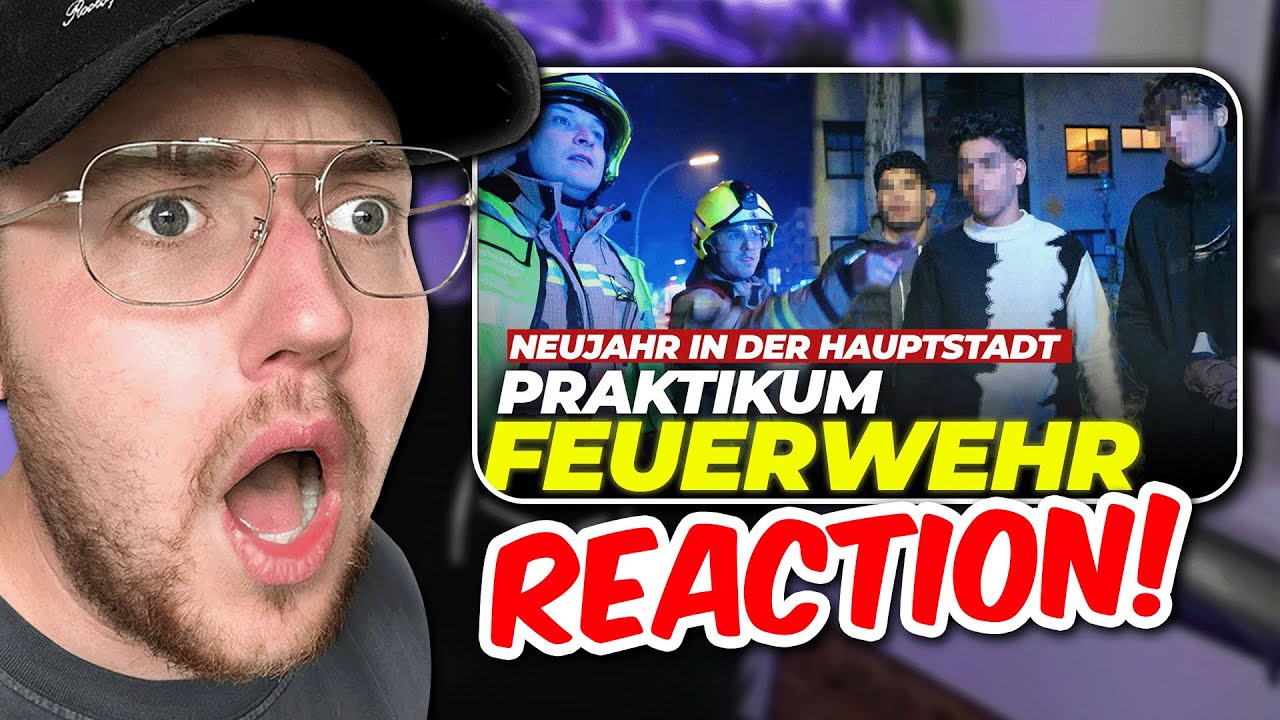 Praktikum bei der Feuerwehr an Silvester! (Hey Aaron) | Zarbex Reaktion