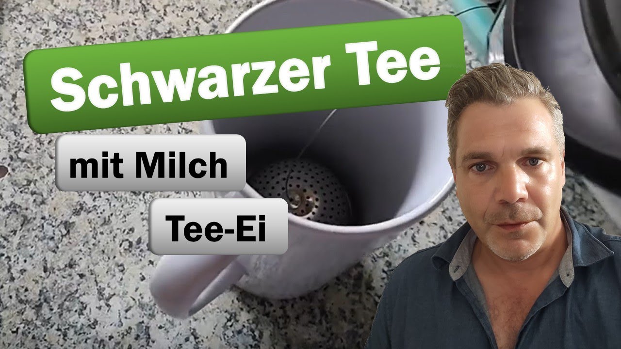 Perfekter Milchtee: Schwarzer Tee mit Milch - Zubereitung mit dem Tee-Ei