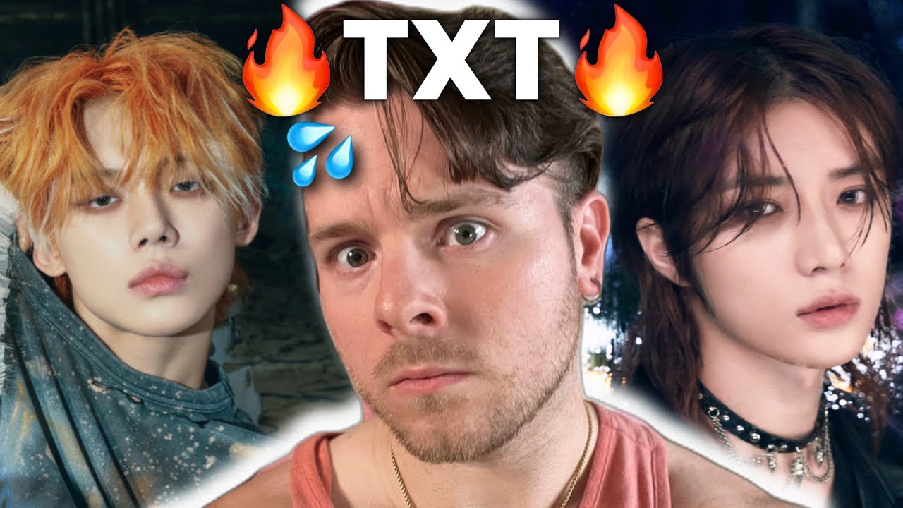 Reacting to TXT Songs for the First Time