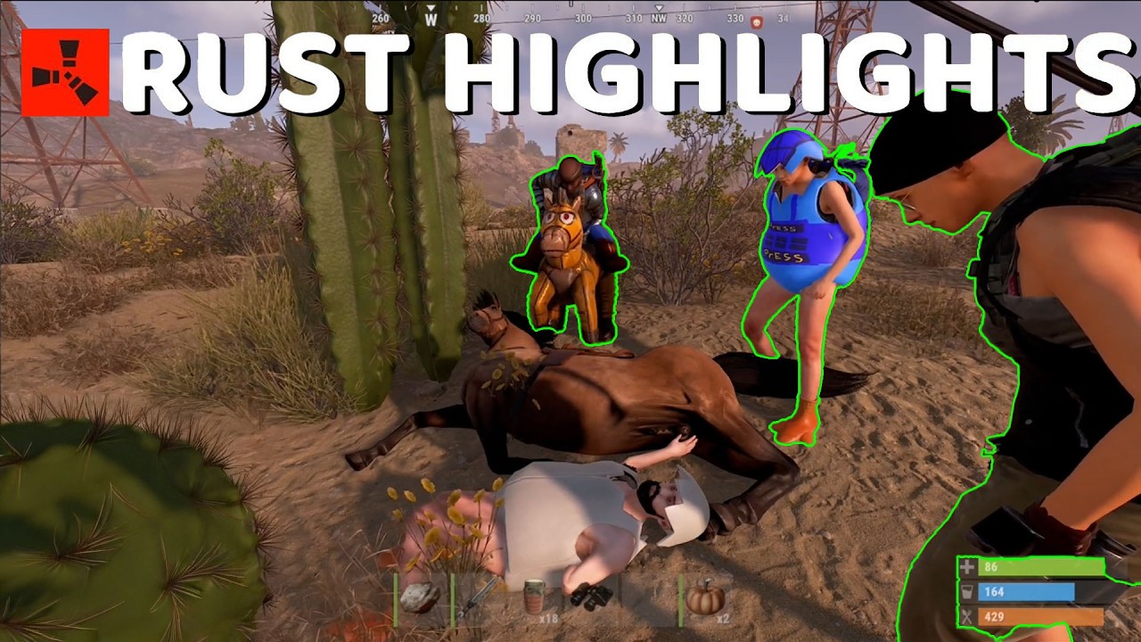 *NEW RUST* TWITCH HIGHLIGHTS & BEST FUNNY MOMENTS #410 | Epic Plays & Fails