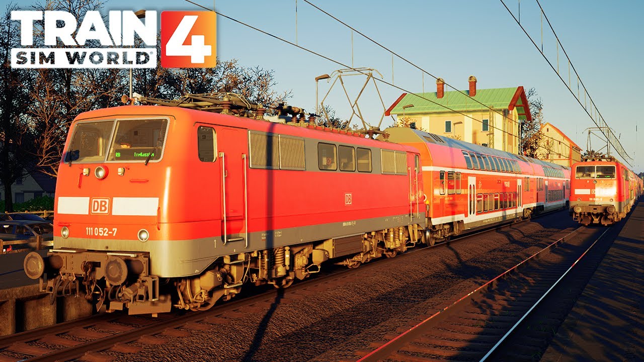 Train Sim World 4 | Bahnstrecke Salzburg - Rosenheim | Traunstein to Freilassing | BR 111 DB